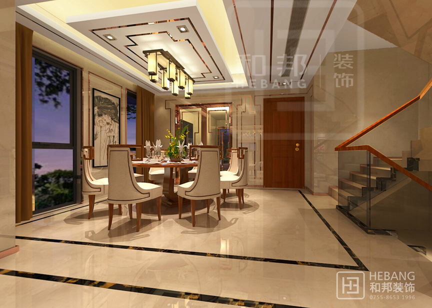 別墅設計裝修餐廳時要注意這4個方面！